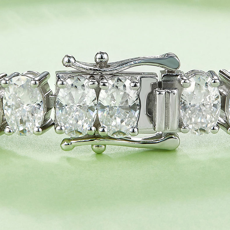 Oval Tennis Bracelet