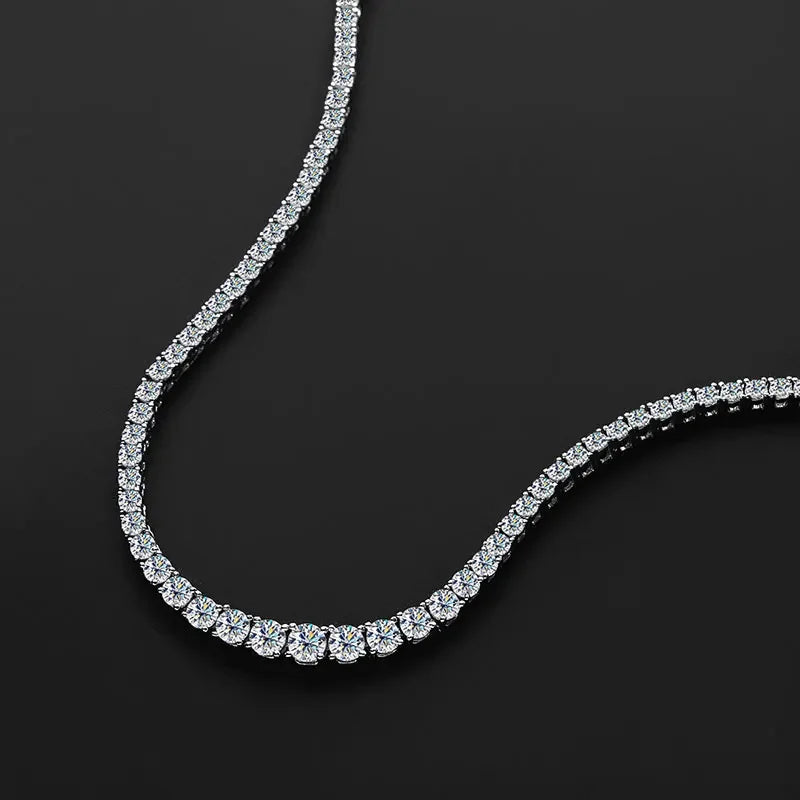 Gradient Tennis Necklace