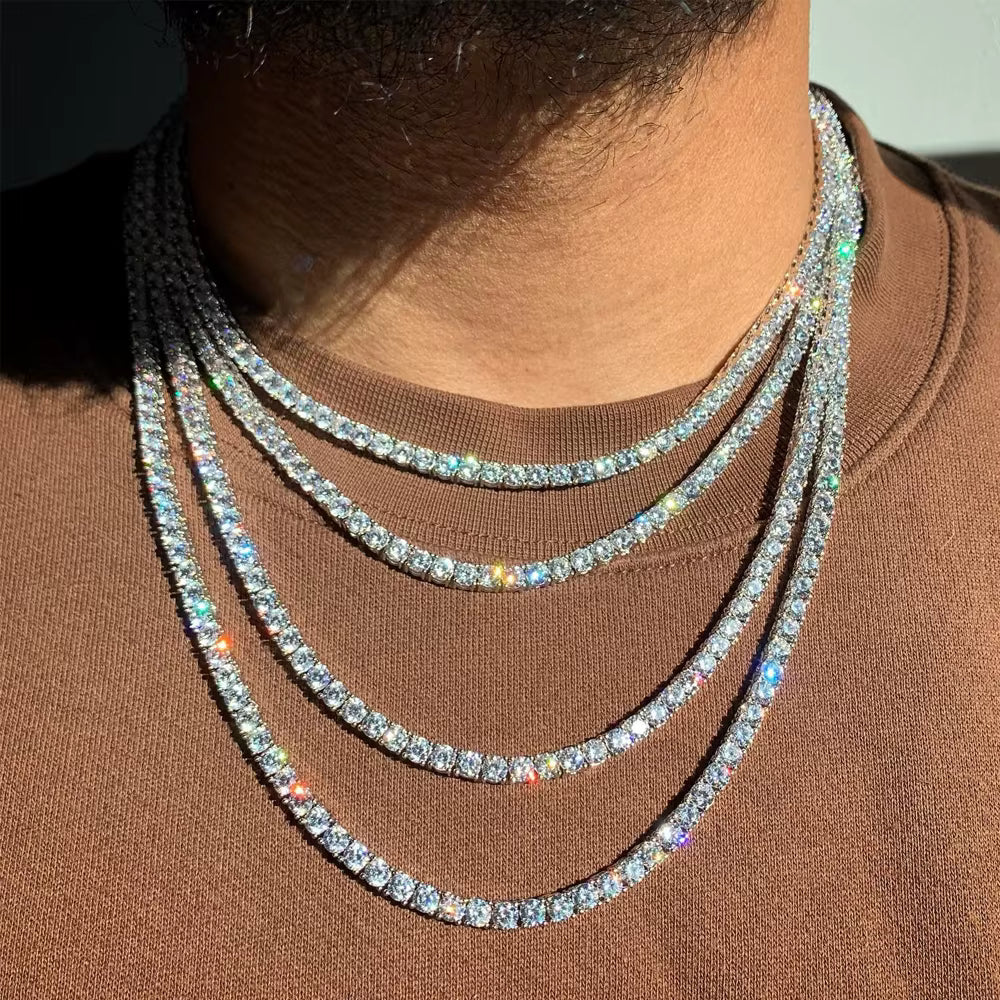 Tennis Necklace (ALL SIZES)