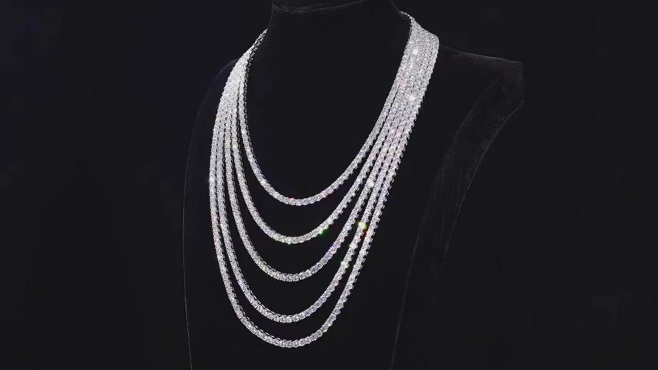 Tennis Necklace (ALL SIZES)