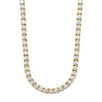 Aura Tennis Necklace 3MM - Gold
