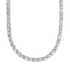 Aria Tennis Necklace 5MM - 14K White Gold