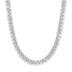 VVS Clustered Tennis Chain 14K Gold