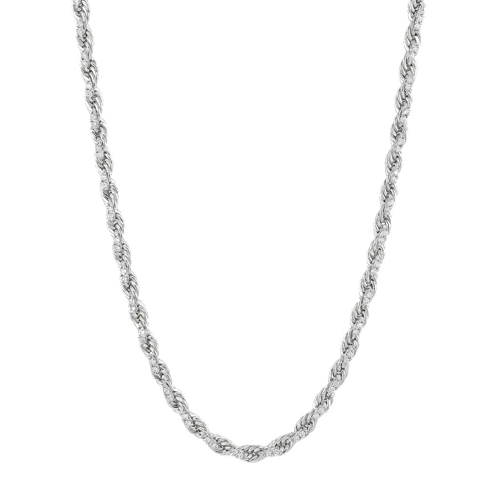 VVS Rope Chain 14K Gold (All Sizes)
