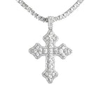 Clustered Cross Pendant