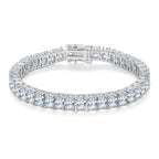 Moissanite Oval Tennis Bracelet