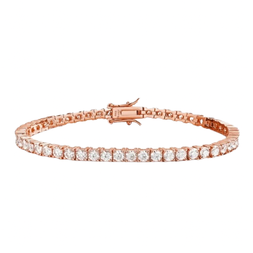 Montier tennis bracelet Rose Gold 2.5MM