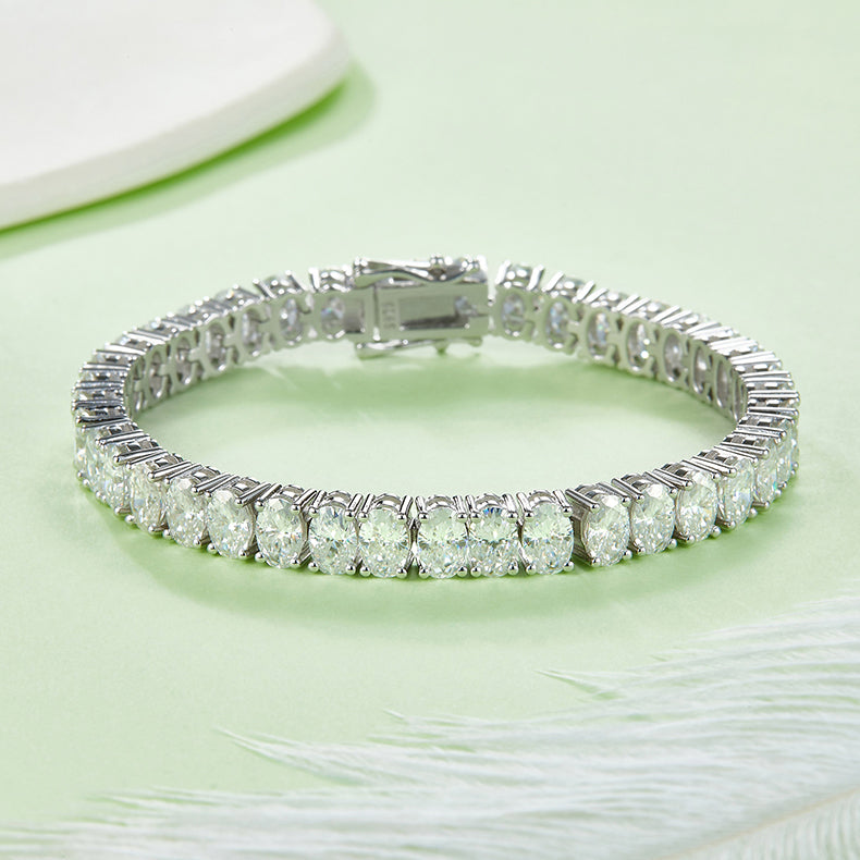 Oval Tennis Bracelet