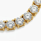 Aria Tennis Necklace 5MM - 14K Gold