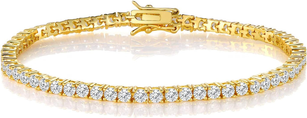 Montier tennis bracelet Gold 2.5MM