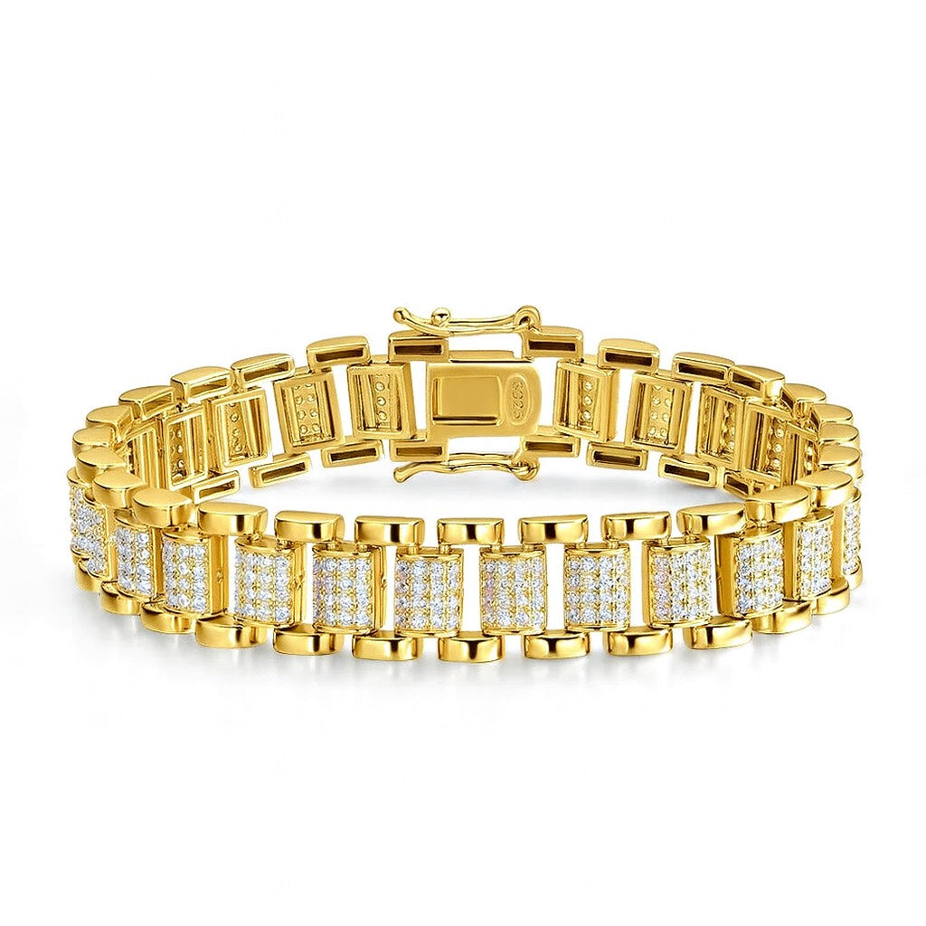 Brise Moissanite Link Bracelet