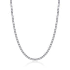 Moissanite Tennis Chain 14K Gold (ALL SIZES)