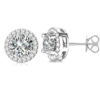 VVS Moissanite Royal Earrings (ALL SIZES)