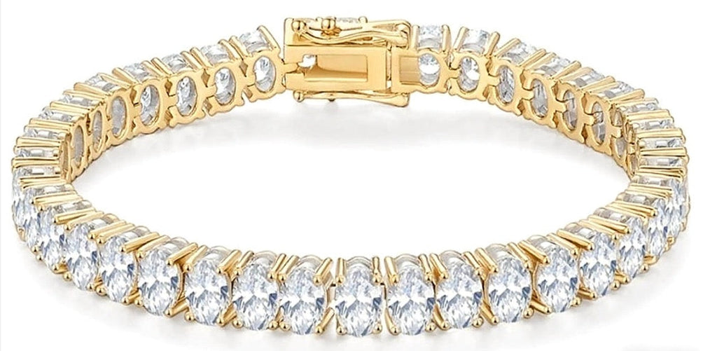 Oval Tennis Bracelet