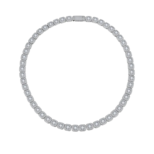 Luxury Moissanite Tennis Necklace