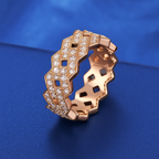 Cuban Moissanite Ring