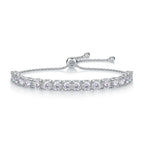 Adjustable Moissanite Tennis Bracelet