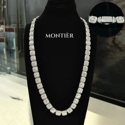 Luxury Moissanite Tennis Necklace