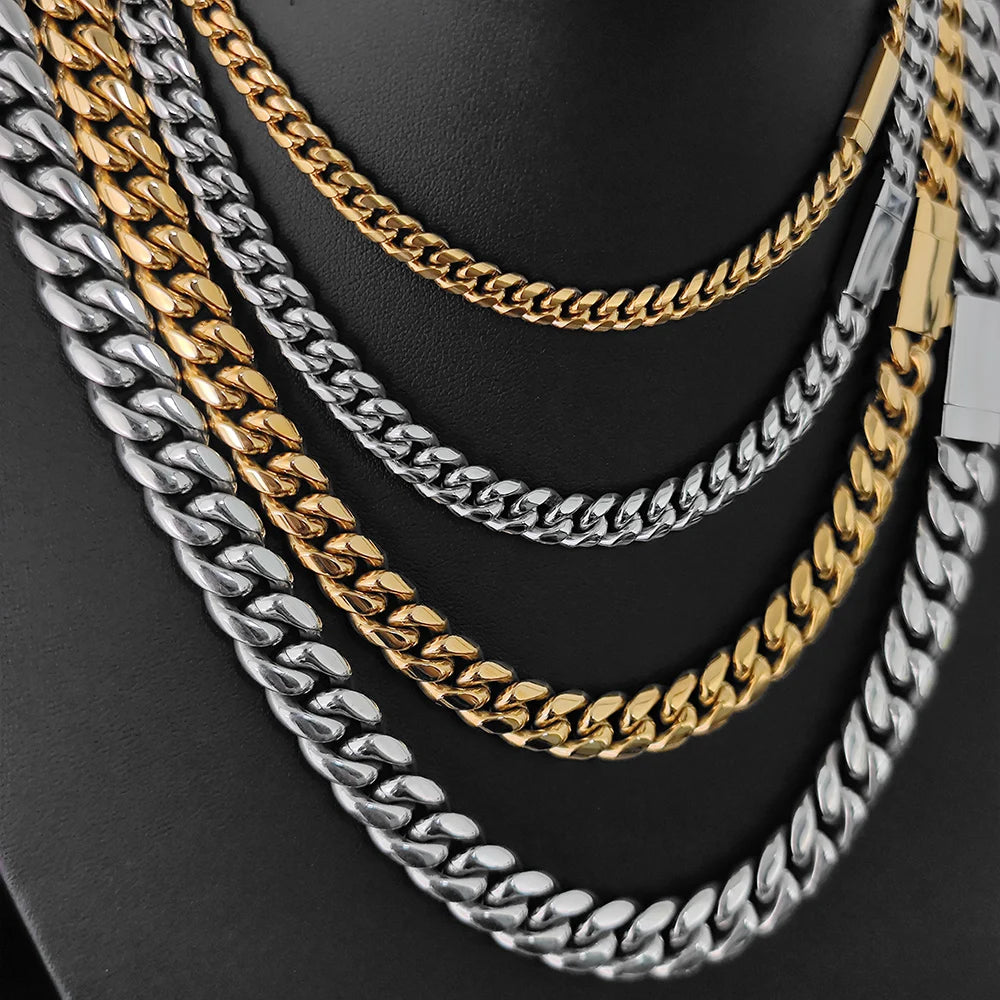 Cuban Link Chain 14K Gold