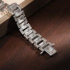 Brise Moissanite Link Bracelet