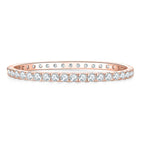 Moissanite 4mm Hard Tennis Bracelet