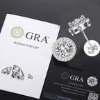VVS Moissanite Royal Earrings (ALL SIZES)