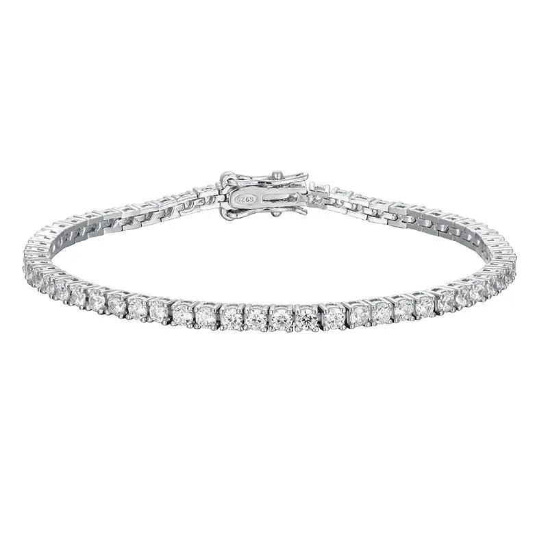 Montier tennis bracelet White Gold 2.5MM