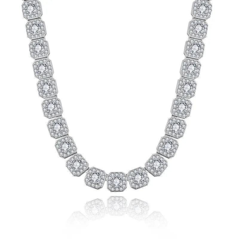 Luxury Moissanite Tennis Necklace