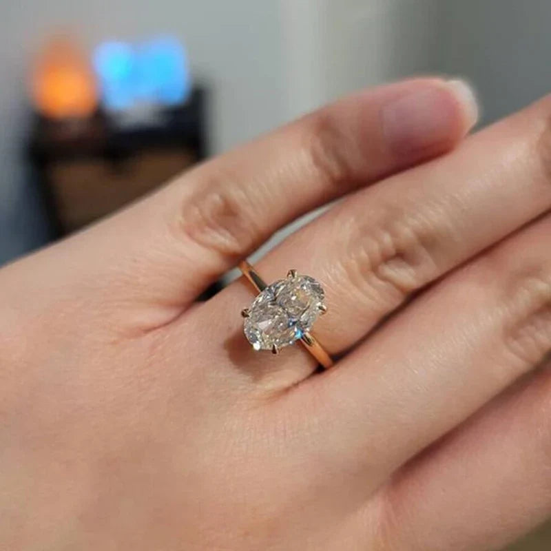 Classic Oval Ring close up