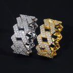 Cuban Moissanite Ring