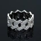 Cuban Moissanite Ring