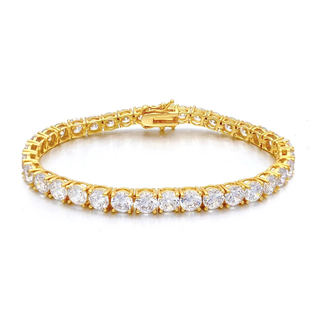Montier tennis bracelet Gold 5MM