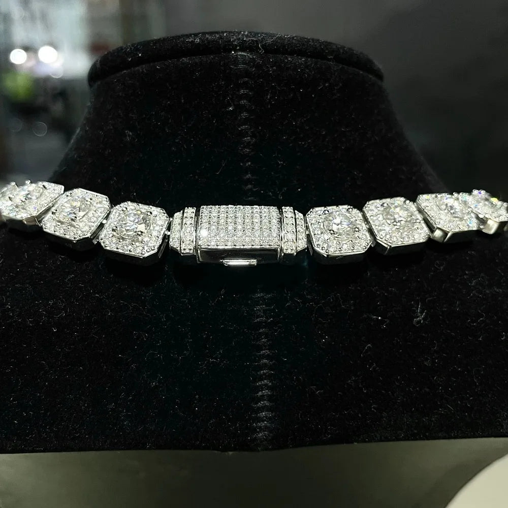Luxury Moissanite Tennis Necklace