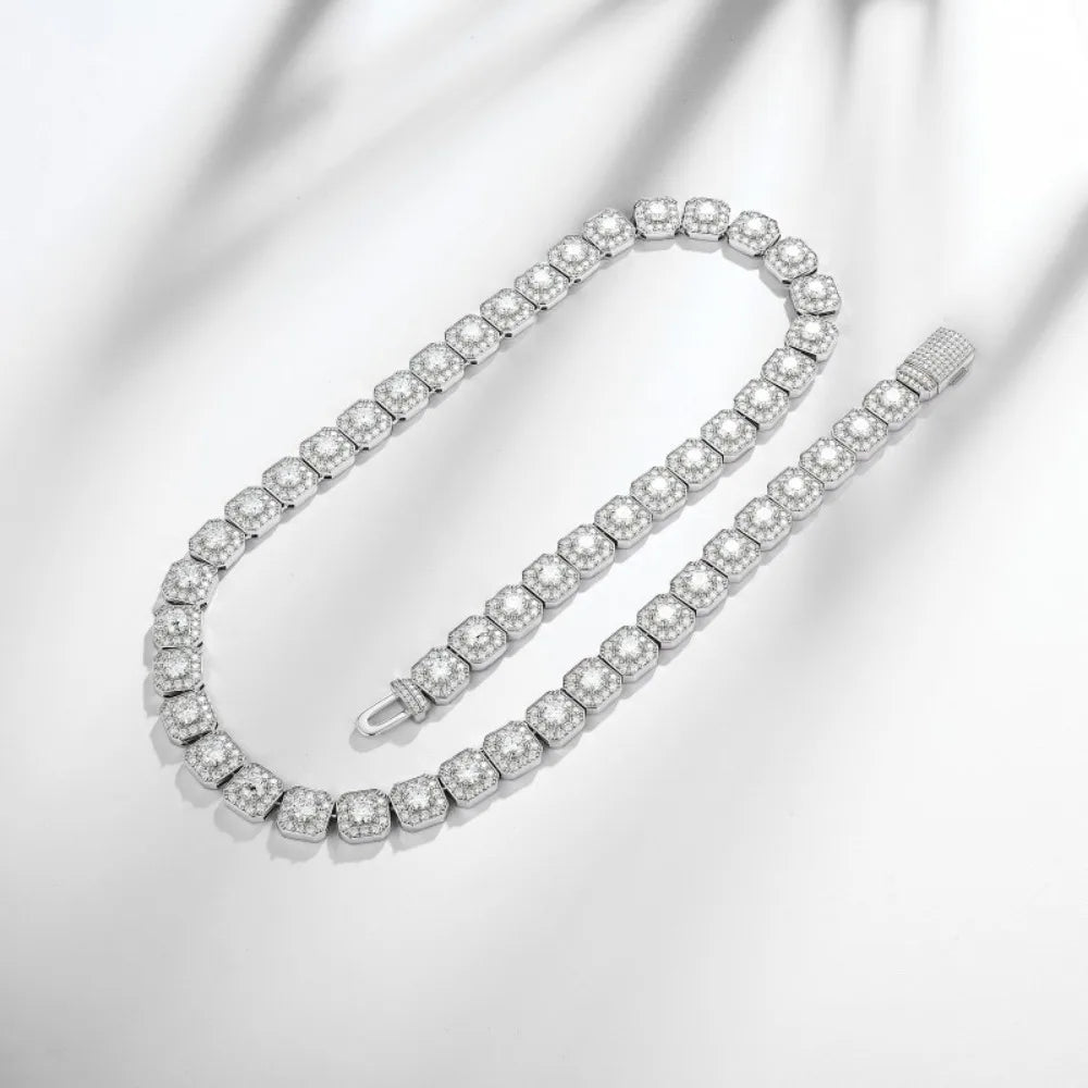 Luxury Moissanite Tennis Necklace