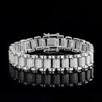 Brise Moissanite Link Bracelet