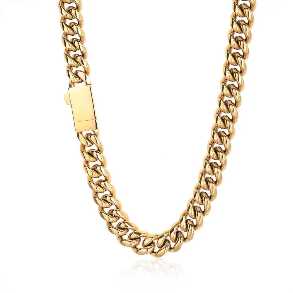 Cuban Link Chain 14K Gold