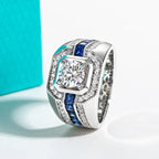 San Diego Moissanite Men's Ring