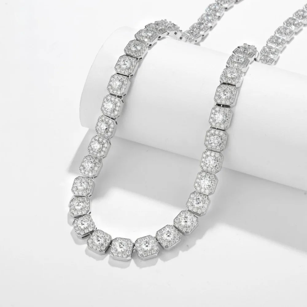 Luxury Moissanite Tennis Necklace