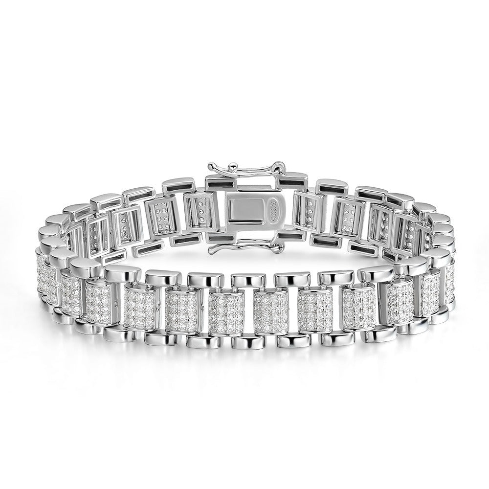 Brise Moissanite Link Bracelet