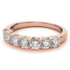 Embrace Half Eternity Moissanite Ring