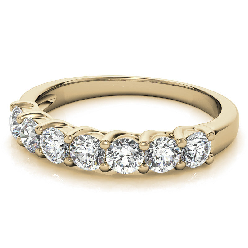 Embrace Half Eternity Moissanite Ring