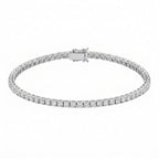 VVS1 CZ Tennis Bracelet 14K Gold