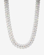 Moissanite Cuban Link Chain 14K Gold