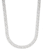 8MM Cuban Link Chain & Bracelet Set, 14K Gold Plated - view 2