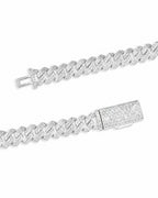 8MM Cuban Link Chain & Bracelet Set, 14K Gold Plated - view 4