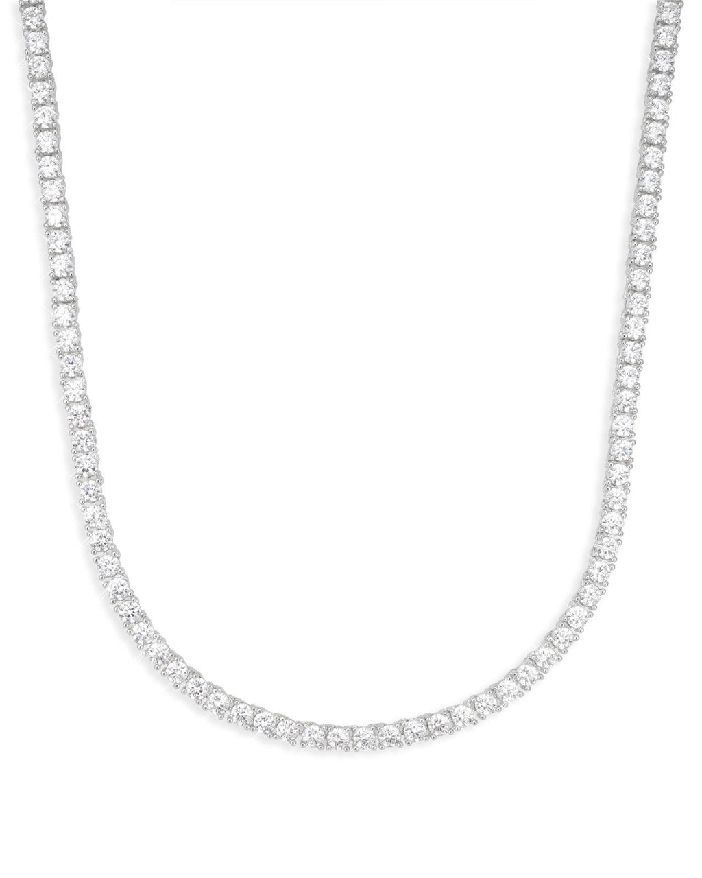 Tennis Chain, 14K Gold Plated, All Sizes - view 10