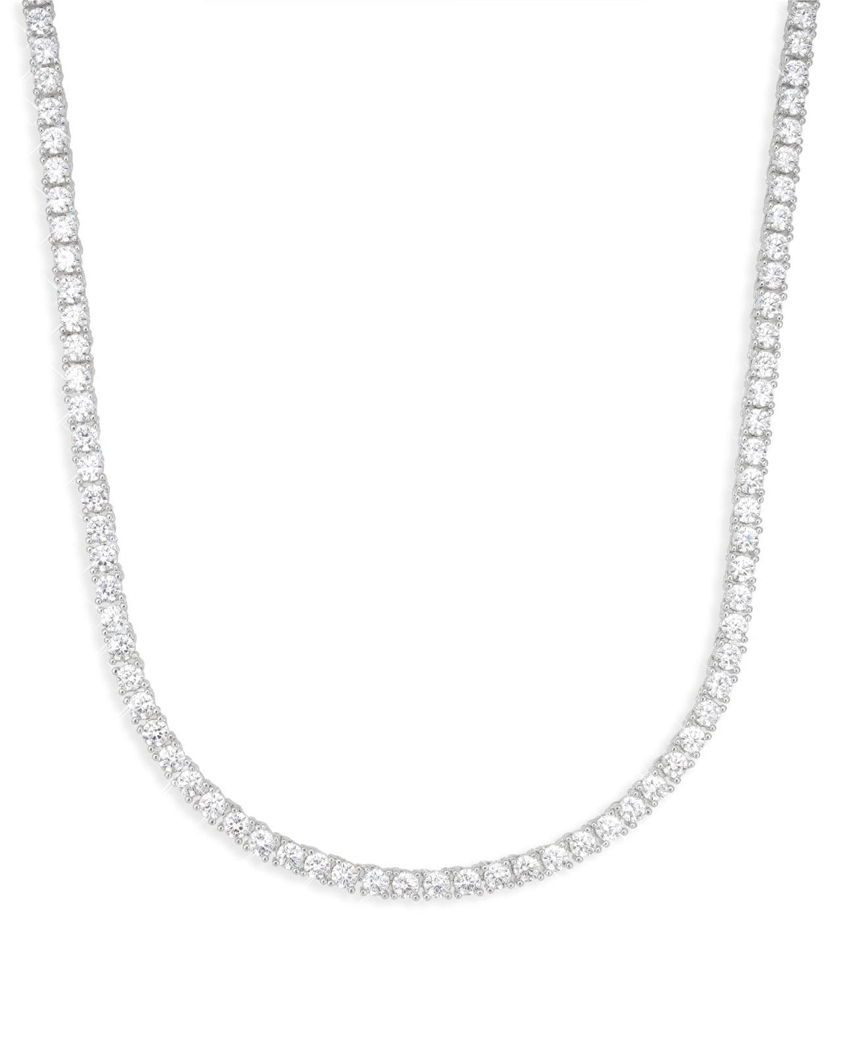 Tennis Chain, 14K Gold Plated, All Sizes - view 10