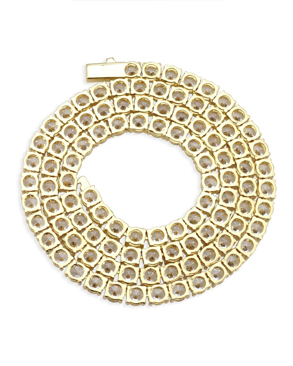 Tennis Chain, 14K Gold Plated, All Sizes - view 19