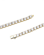 Tennis Chain, 14K Gold Plated, All Sizes - view 20