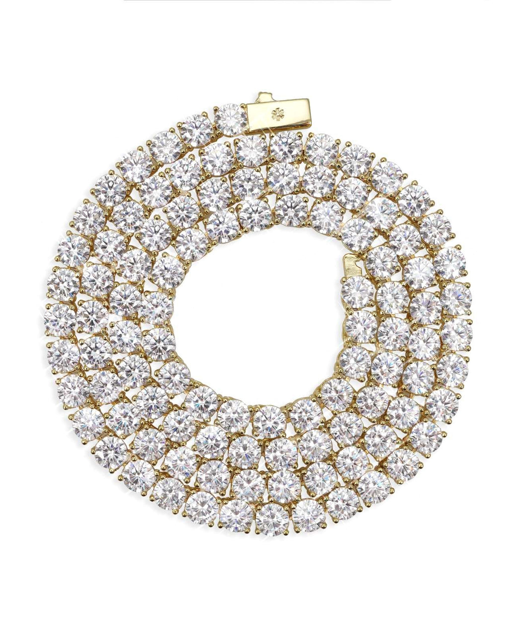 Tennis Chain, 14K Gold Plated, All Sizes - view 21